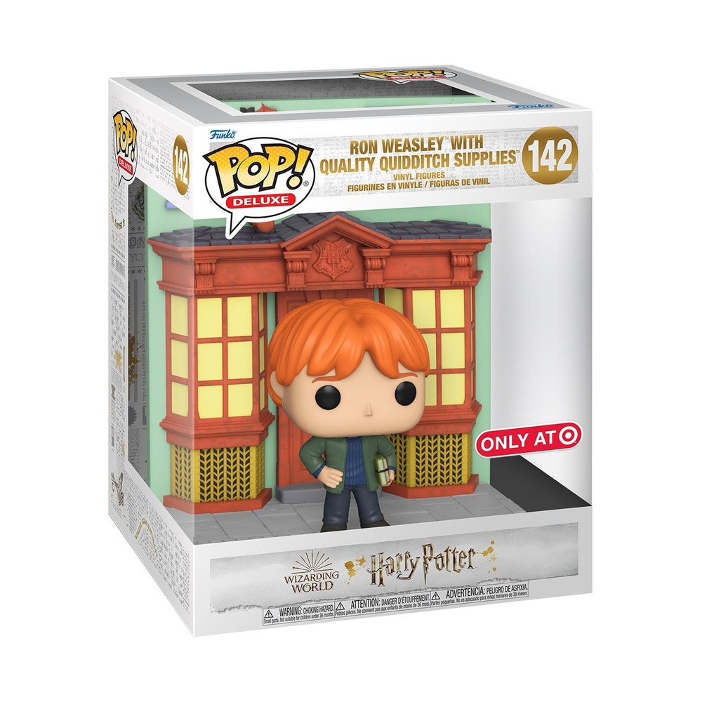 Funko Pop Deluxe Harry Potter Ron Weasley Quality Quidditch Supplies Target 142